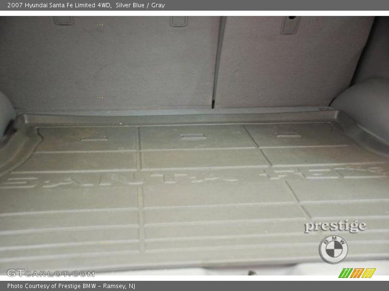 Silver Blue / Gray 2007 Hyundai Santa Fe Limited 4WD