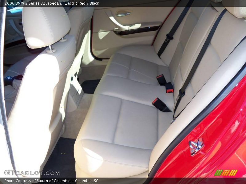 Electric Red / Black 2006 BMW 3 Series 325i Sedan