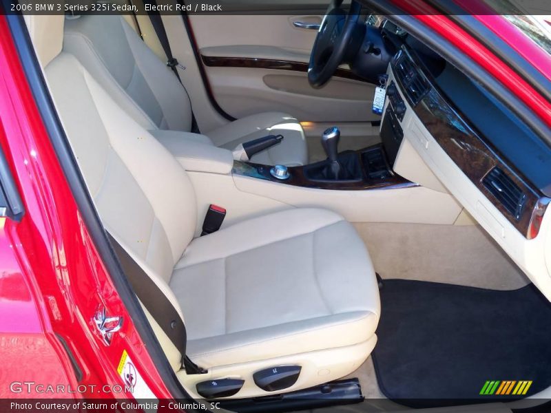 Electric Red / Black 2006 BMW 3 Series 325i Sedan