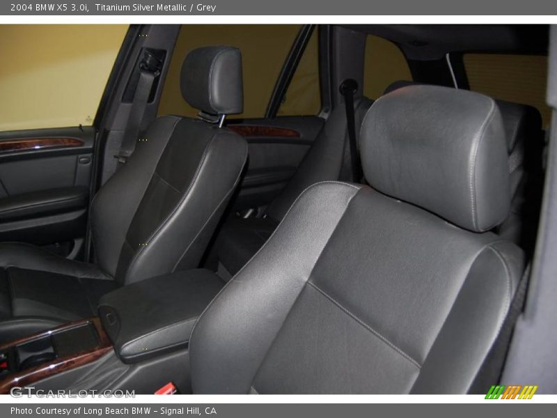 Titanium Silver Metallic / Grey 2004 BMW X5 3.0i