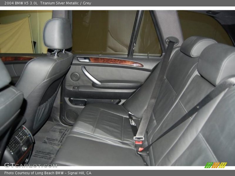 Titanium Silver Metallic / Grey 2004 BMW X5 3.0i