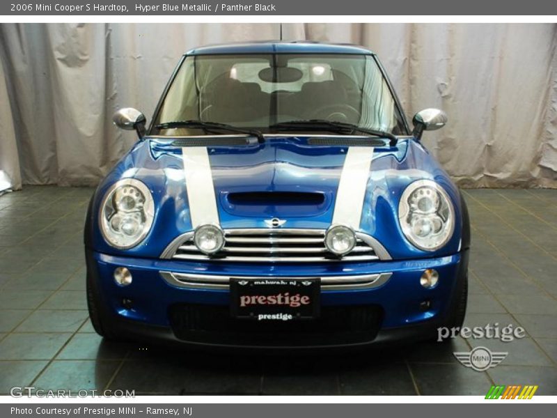 Hyper Blue Metallic / Panther Black 2006 Mini Cooper S Hardtop