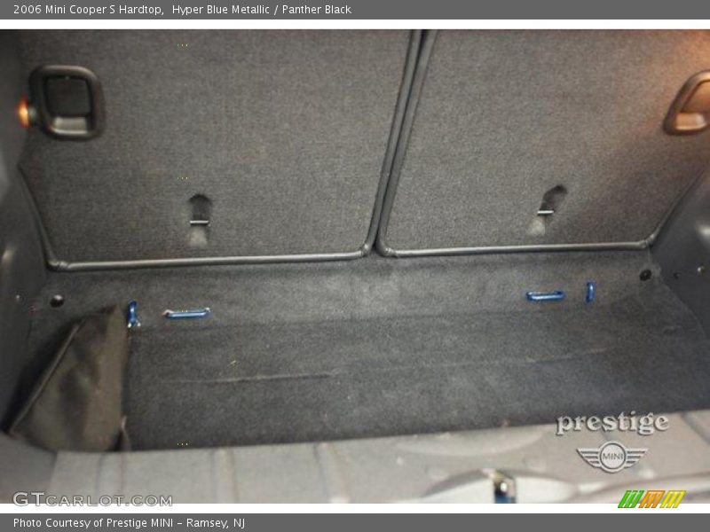 Hyper Blue Metallic / Panther Black 2006 Mini Cooper S Hardtop