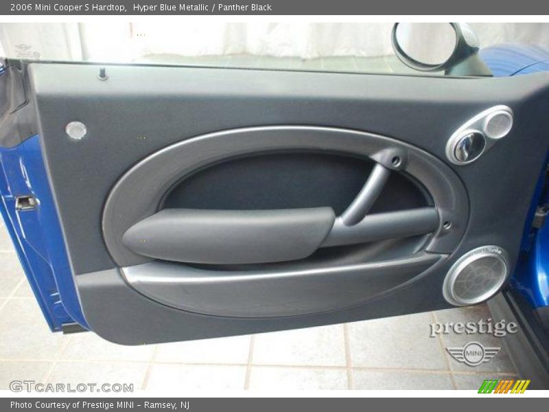 Hyper Blue Metallic / Panther Black 2006 Mini Cooper S Hardtop