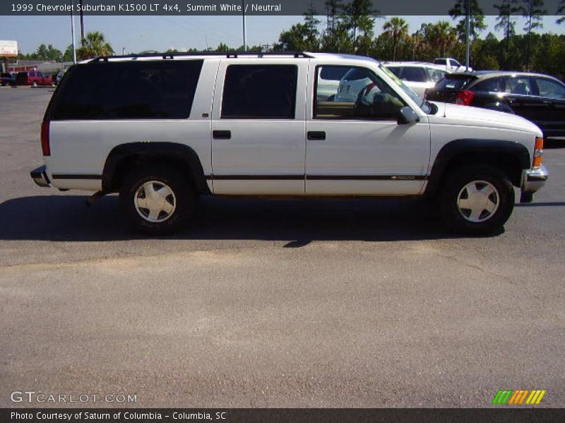 Summit White / Neutral 1999 Chevrolet Suburban K1500 LT 4x4