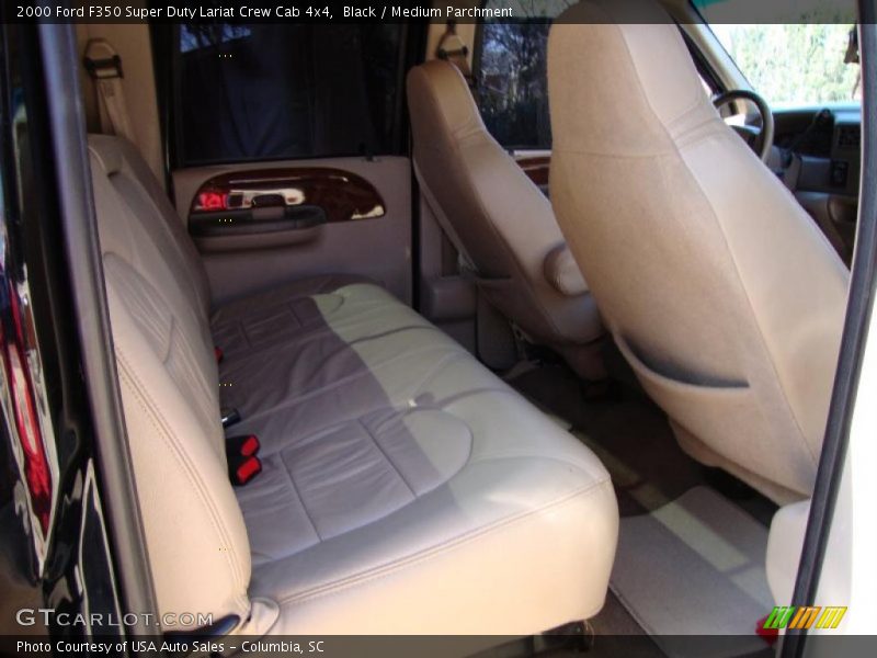 Black / Medium Parchment 2000 Ford F350 Super Duty Lariat Crew Cab 4x4