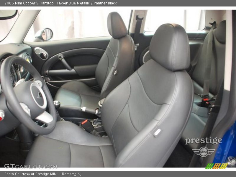 Hyper Blue Metallic / Panther Black 2006 Mini Cooper S Hardtop