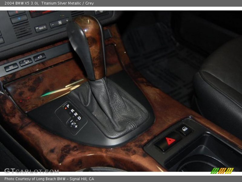 Titanium Silver Metallic / Grey 2004 BMW X5 3.0i