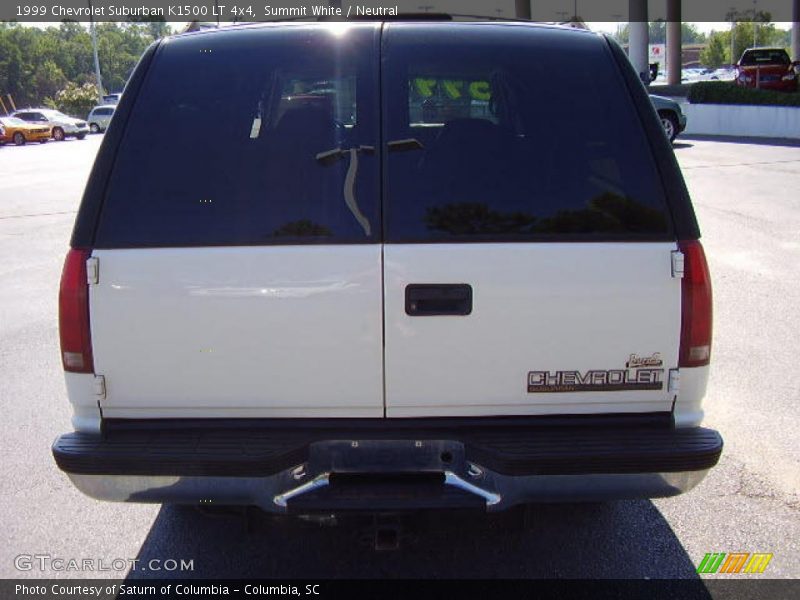 Summit White / Neutral 1999 Chevrolet Suburban K1500 LT 4x4