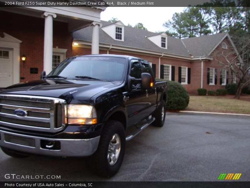 Black / Medium Flint 2004 Ford F250 Super Duty Harley Davidson Crew Cab 4x4