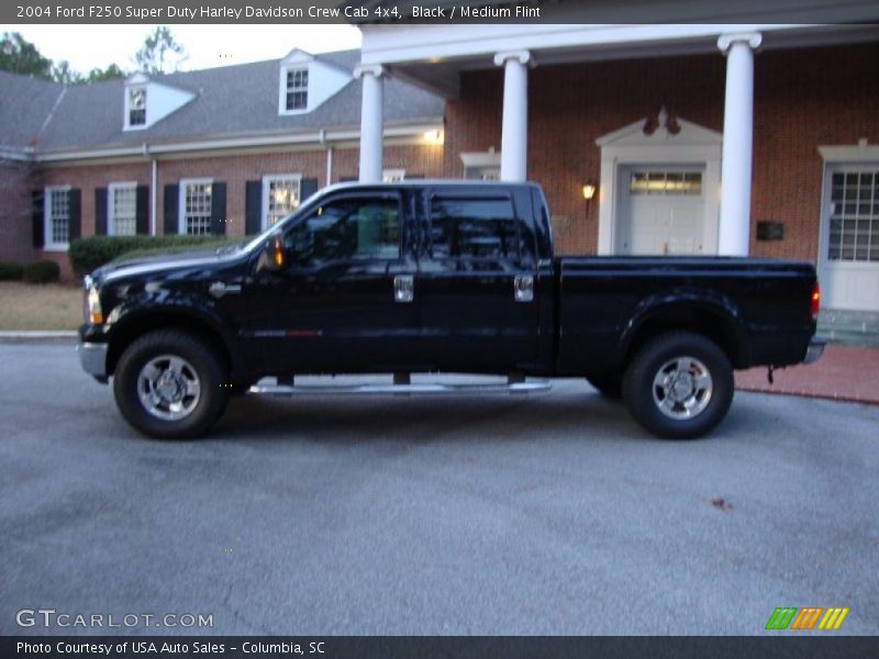Black / Medium Flint 2004 Ford F250 Super Duty Harley Davidson Crew Cab 4x4