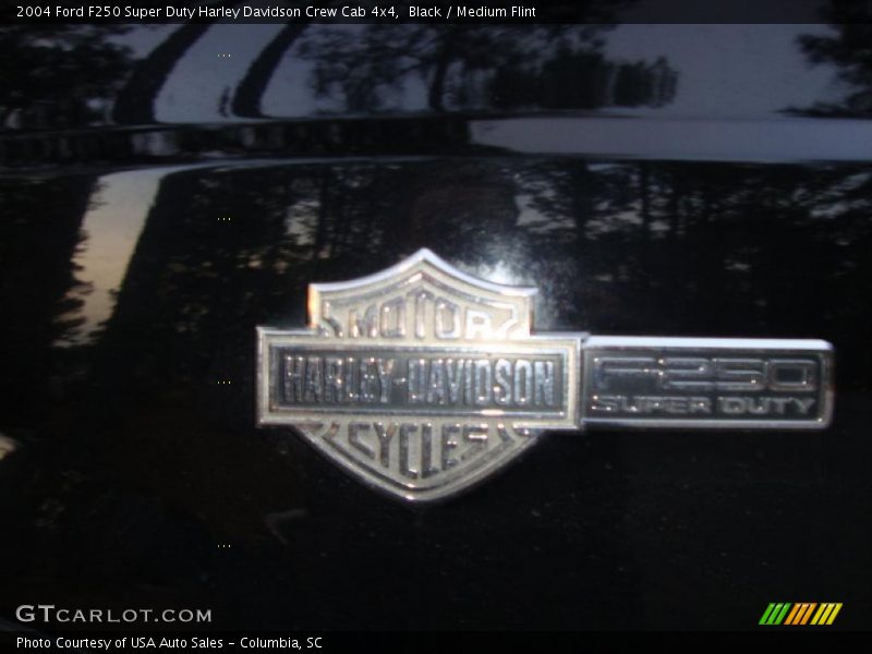 Black / Medium Flint 2004 Ford F250 Super Duty Harley Davidson Crew Cab 4x4