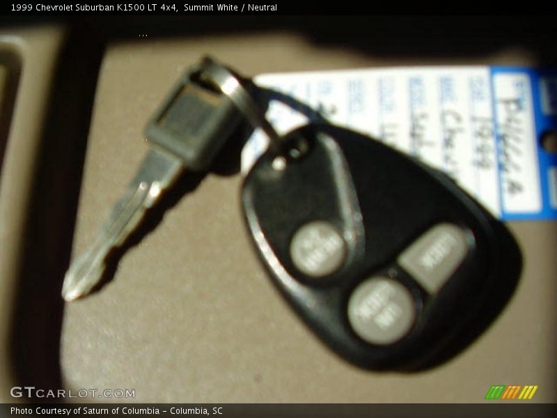 Summit White / Neutral 1999 Chevrolet Suburban K1500 LT 4x4
