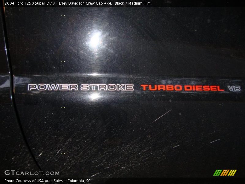 Black / Medium Flint 2004 Ford F250 Super Duty Harley Davidson Crew Cab 4x4