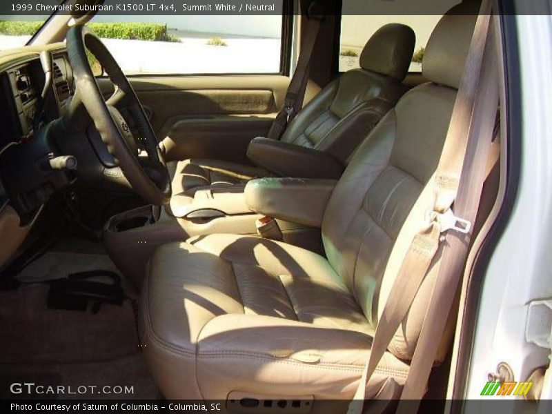 Summit White / Neutral 1999 Chevrolet Suburban K1500 LT 4x4