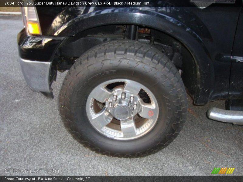 Black / Medium Flint 2004 Ford F250 Super Duty Harley Davidson Crew Cab 4x4