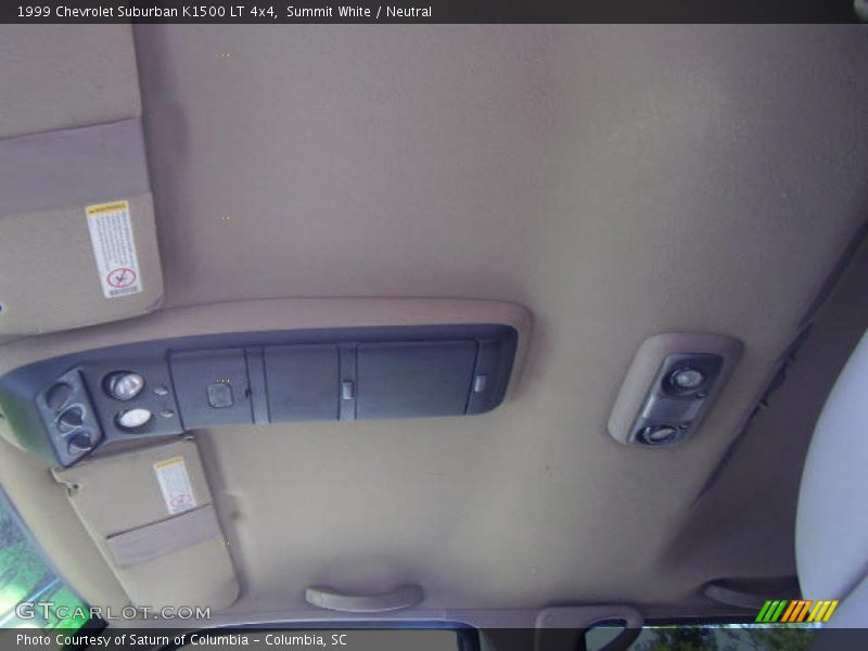 Summit White / Neutral 1999 Chevrolet Suburban K1500 LT 4x4