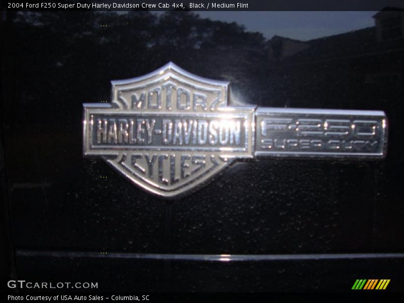 Black / Medium Flint 2004 Ford F250 Super Duty Harley Davidson Crew Cab 4x4