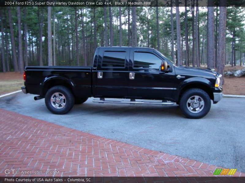 Black / Medium Flint 2004 Ford F250 Super Duty Harley Davidson Crew Cab 4x4