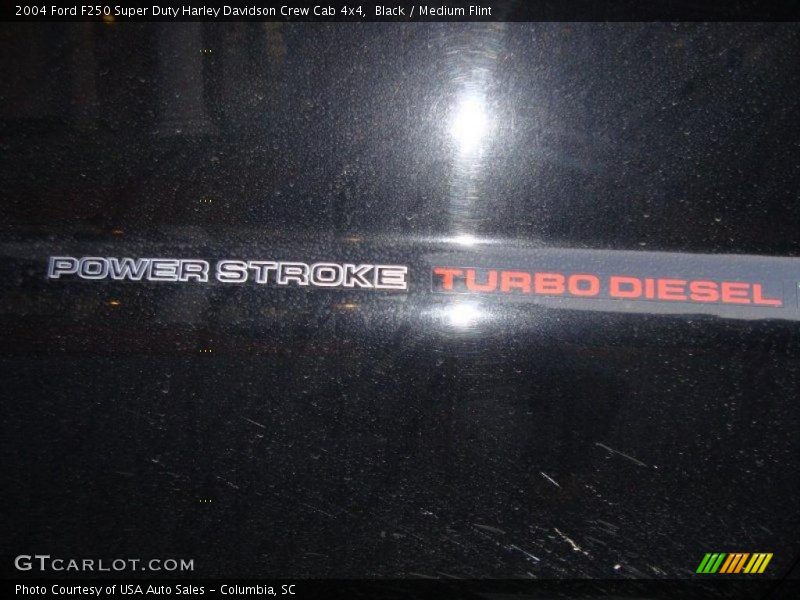 Black / Medium Flint 2004 Ford F250 Super Duty Harley Davidson Crew Cab 4x4
