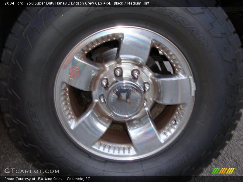 Black / Medium Flint 2004 Ford F250 Super Duty Harley Davidson Crew Cab 4x4