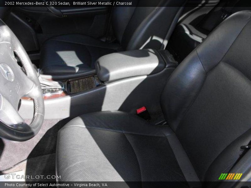 Brilliant Silver Metallic / Charcoal 2002 Mercedes-Benz C 320 Sedan
