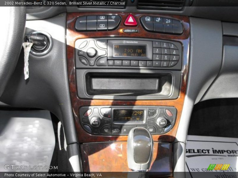 Brilliant Silver Metallic / Charcoal 2002 Mercedes-Benz C 320 Sedan