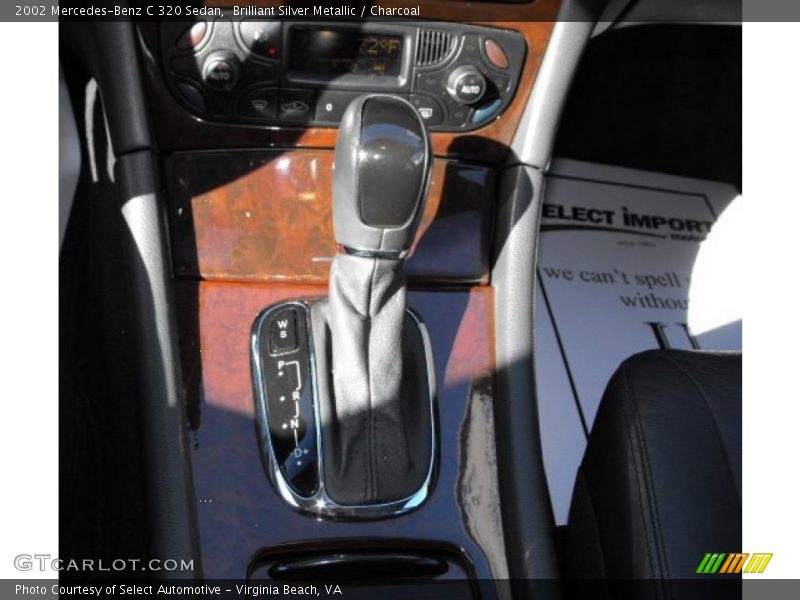 Brilliant Silver Metallic / Charcoal 2002 Mercedes-Benz C 320 Sedan