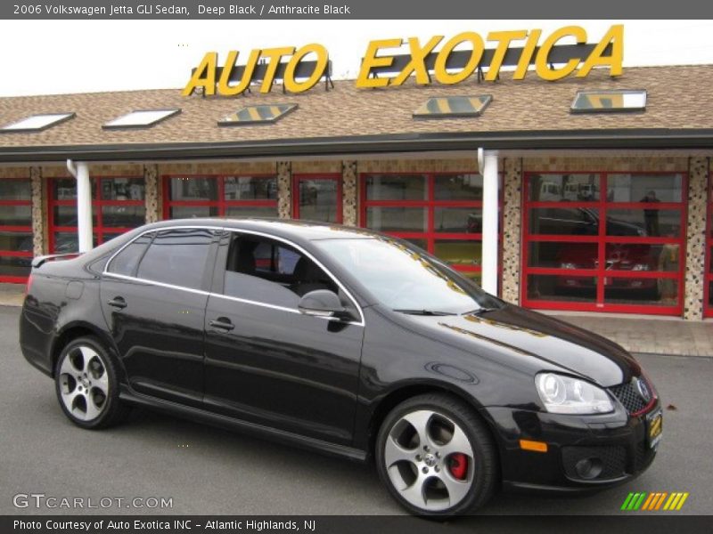 Deep Black / Anthracite Black 2006 Volkswagen Jetta GLI Sedan