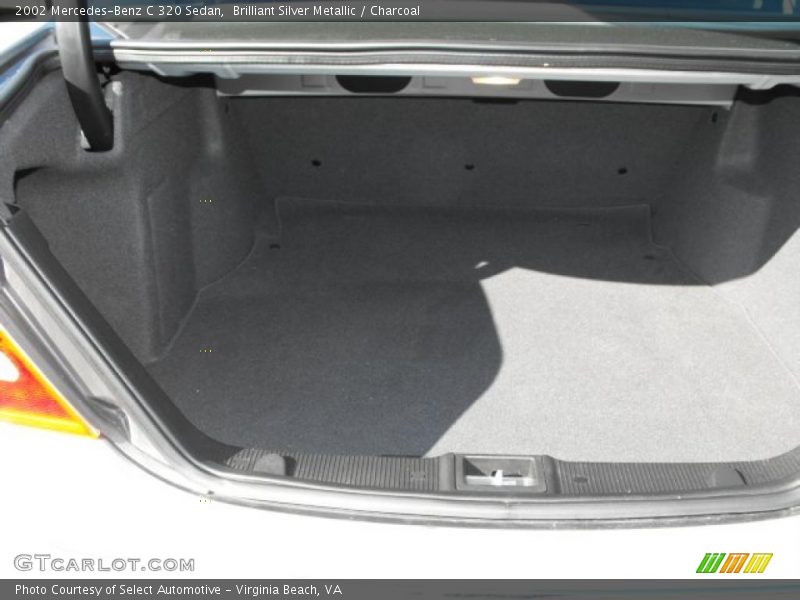 Brilliant Silver Metallic / Charcoal 2002 Mercedes-Benz C 320 Sedan