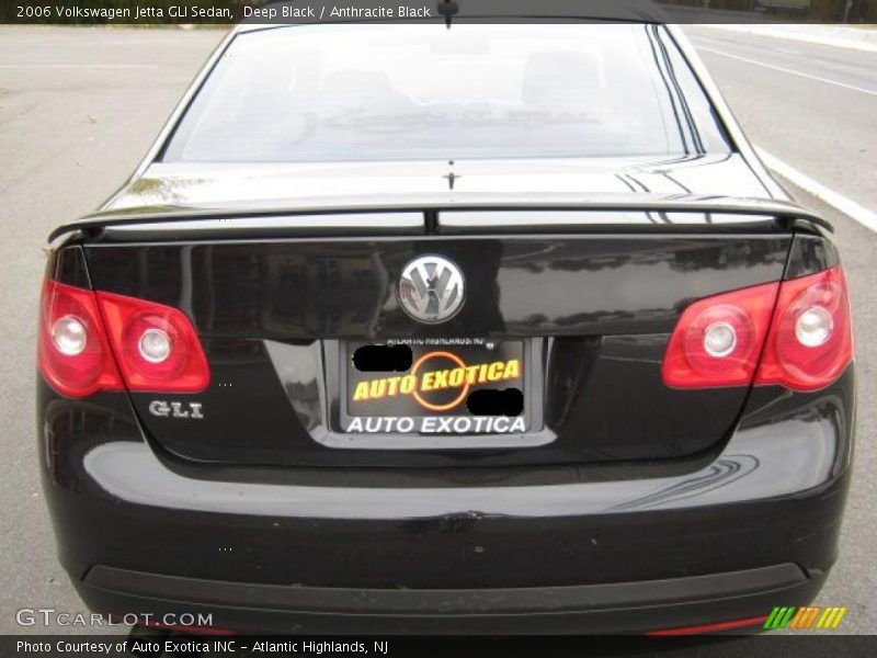 Deep Black / Anthracite Black 2006 Volkswagen Jetta GLI Sedan