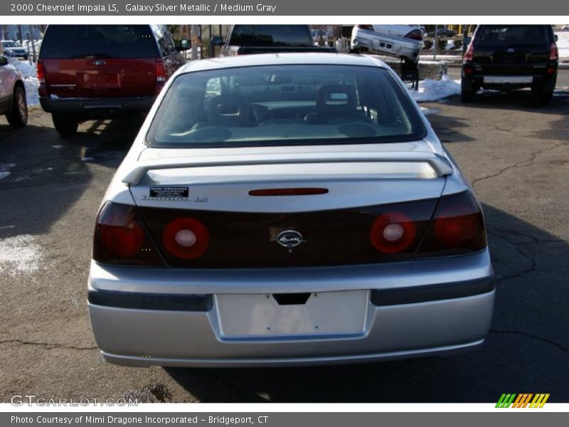 Galaxy Silver Metallic / Medium Gray 2000 Chevrolet Impala LS