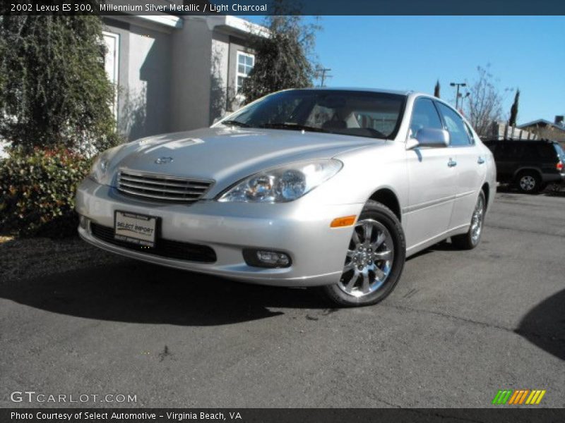 Millennium Silver Metallic / Light Charcoal 2002 Lexus ES 300