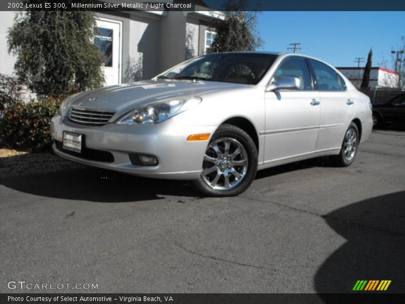 Millennium Silver Metallic / Light Charcoal 2002 Lexus ES 300