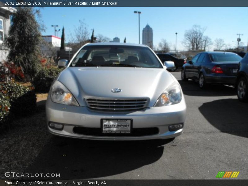 Millennium Silver Metallic / Light Charcoal 2002 Lexus ES 300
