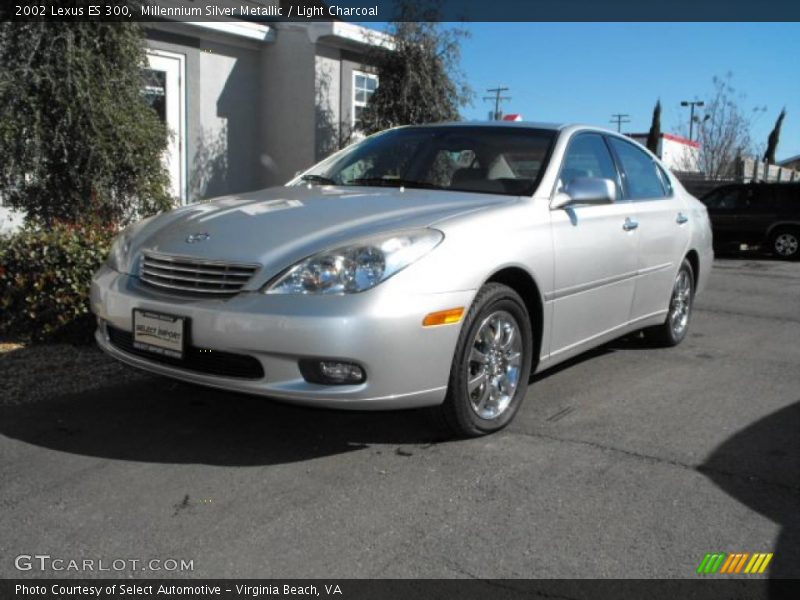 Millennium Silver Metallic / Light Charcoal 2002 Lexus ES 300