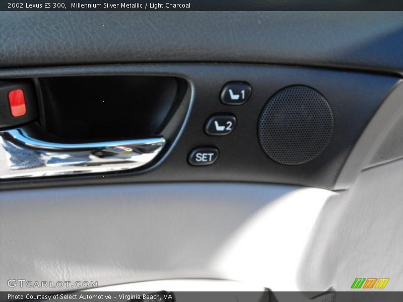 Millennium Silver Metallic / Light Charcoal 2002 Lexus ES 300