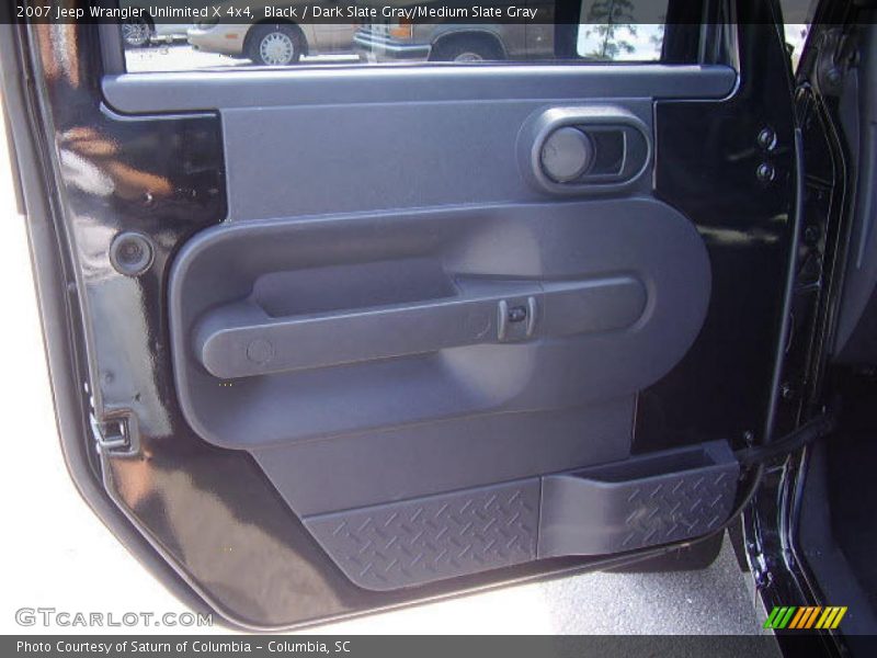 Black / Dark Slate Gray/Medium Slate Gray 2007 Jeep Wrangler Unlimited X 4x4