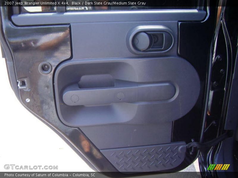 Black / Dark Slate Gray/Medium Slate Gray 2007 Jeep Wrangler Unlimited X 4x4