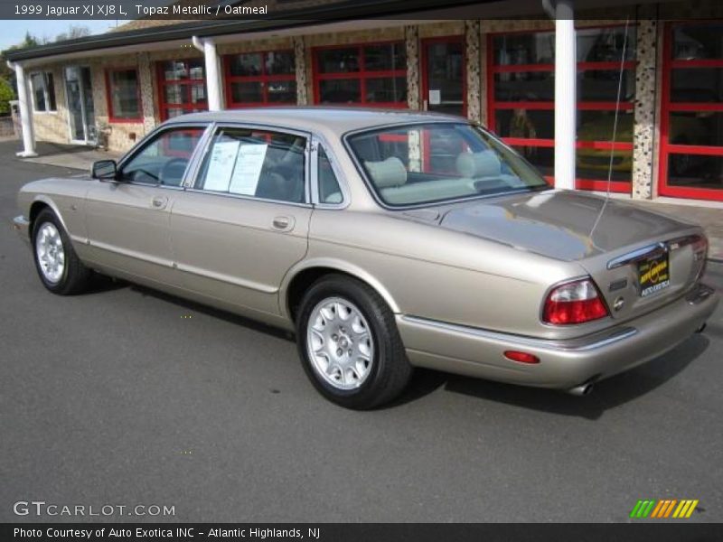 Topaz Metallic / Oatmeal 1999 Jaguar XJ XJ8 L