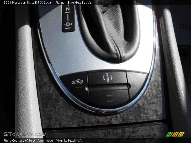 Platinum Blue Metallic / Ash 2004 Mercedes-Benz E 500 Sedan