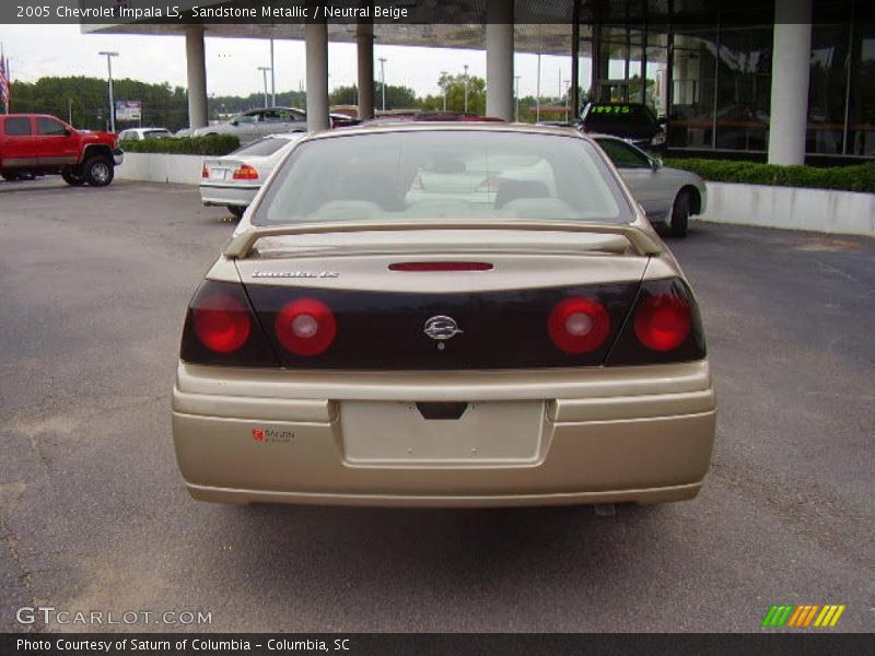 Sandstone Metallic / Neutral Beige 2005 Chevrolet Impala LS