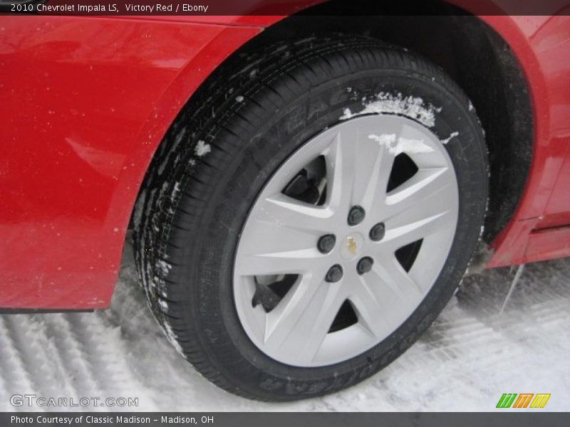Victory Red / Ebony 2010 Chevrolet Impala LS