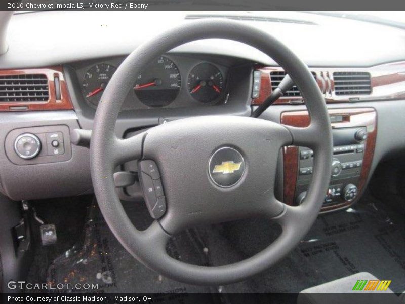 Victory Red / Ebony 2010 Chevrolet Impala LS