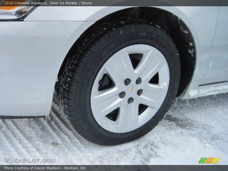 Silver Ice Metallic / Ebony 2010 Chevrolet Impala LS