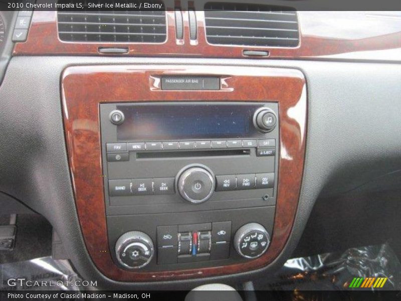 Silver Ice Metallic / Ebony 2010 Chevrolet Impala LS
