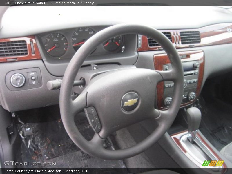 Silver Ice Metallic / Ebony 2010 Chevrolet Impala LS