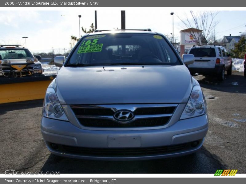 Stardust Silver / Gray 2008 Hyundai Entourage GLS