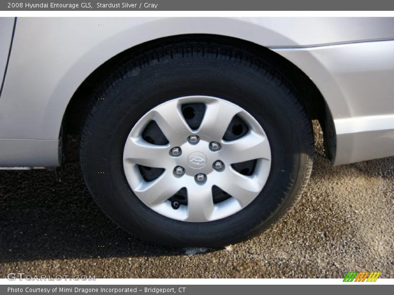 Stardust Silver / Gray 2008 Hyundai Entourage GLS