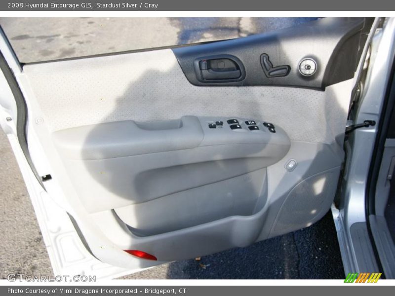 Stardust Silver / Gray 2008 Hyundai Entourage GLS